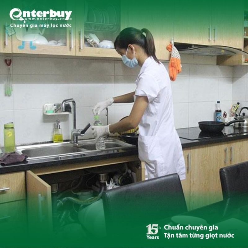 Dịch vụ máy lọc nước chuẩn chuyên gia của Enterbuy