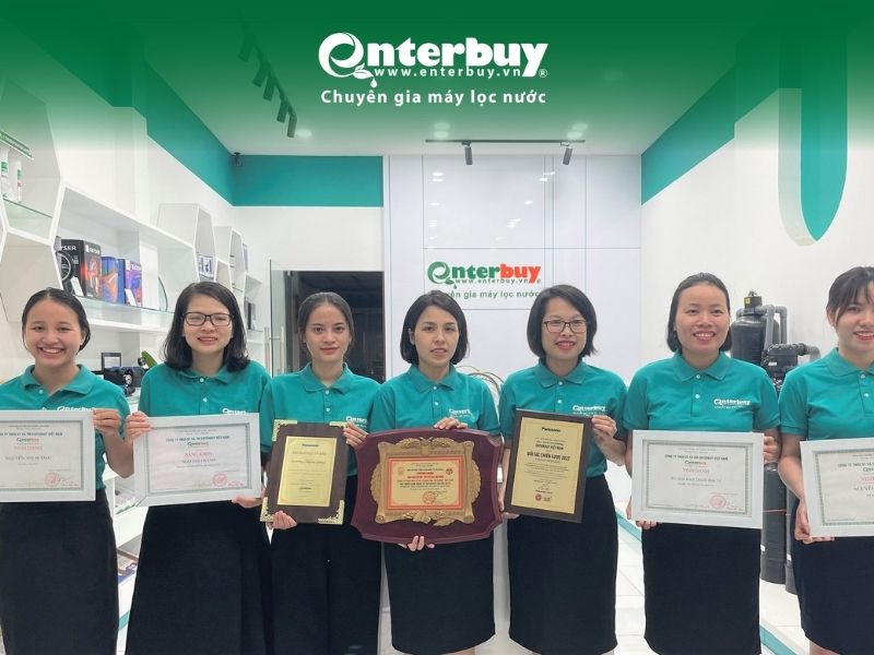 Enterbuy - địa chỉ mua máy lọc nước uy tín