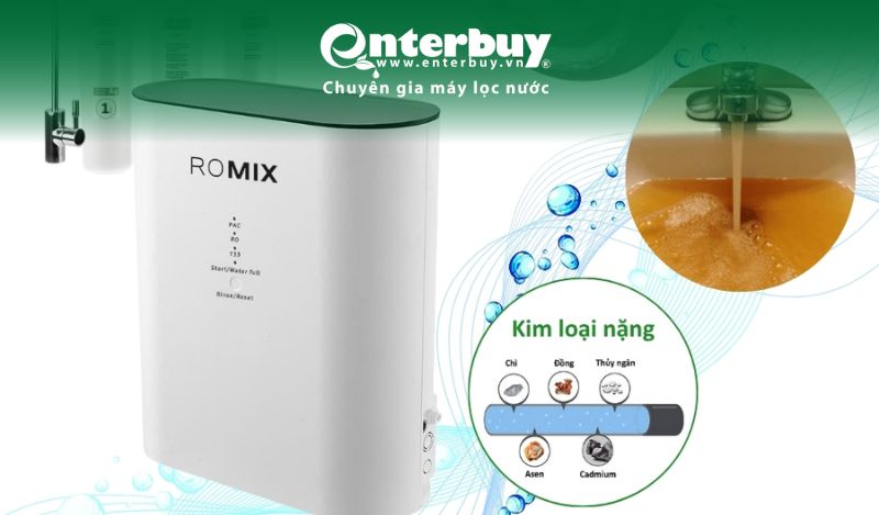 9 ROMIX phù hợp với đa dạng nguồn nước