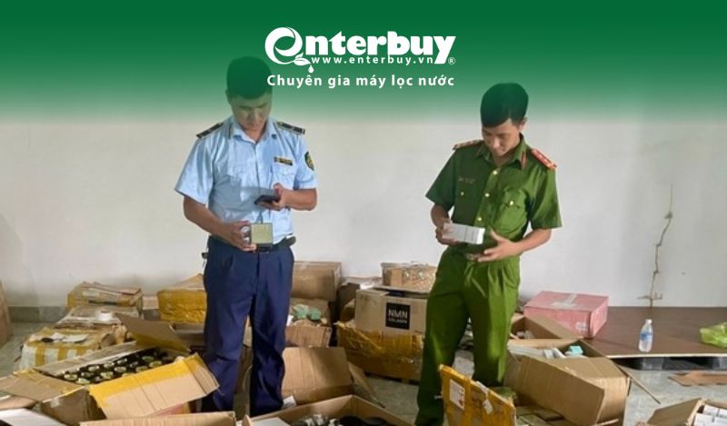 Máy lọc nước giả mạo tràn lan trên thị trường Việt Nam