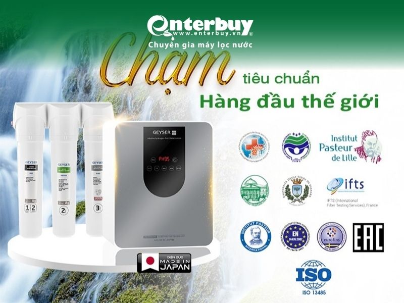 Top thương hiệu máy lọc nước ion kiềm đạt chuẩn Y Tế tốt nhất hiện nay