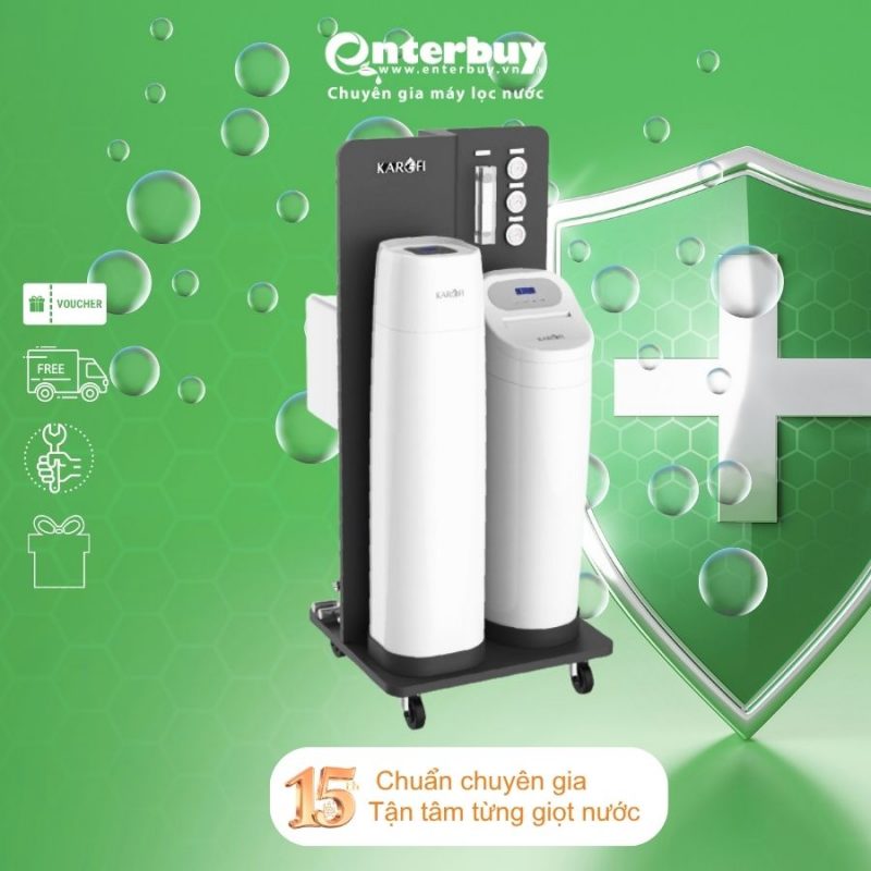 Lọc tổng trung tâm cao cấp Karofi WHF - E666