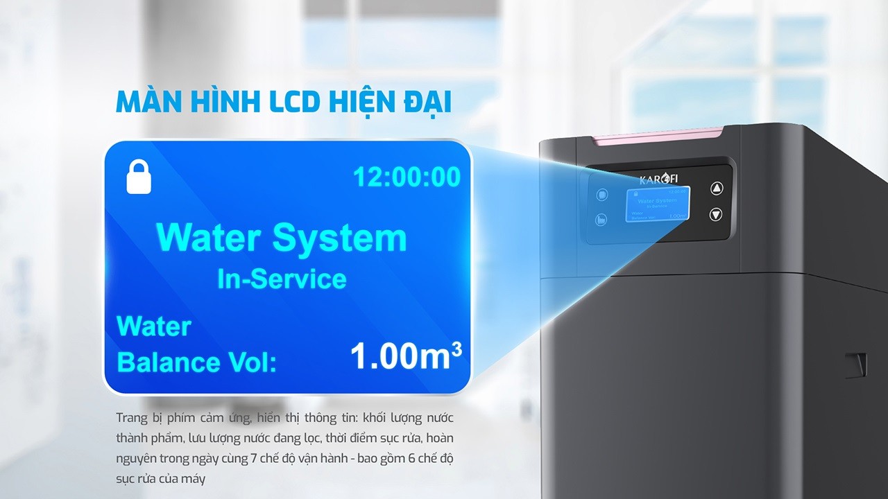 Lọc tổng trung tâm cao cấp Karofi KTF-P01