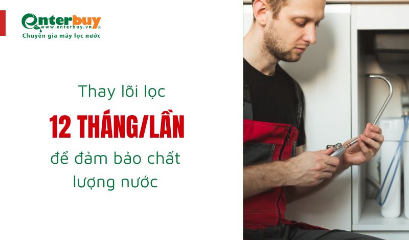 Kinh nghiệm thay lõi lọc nước