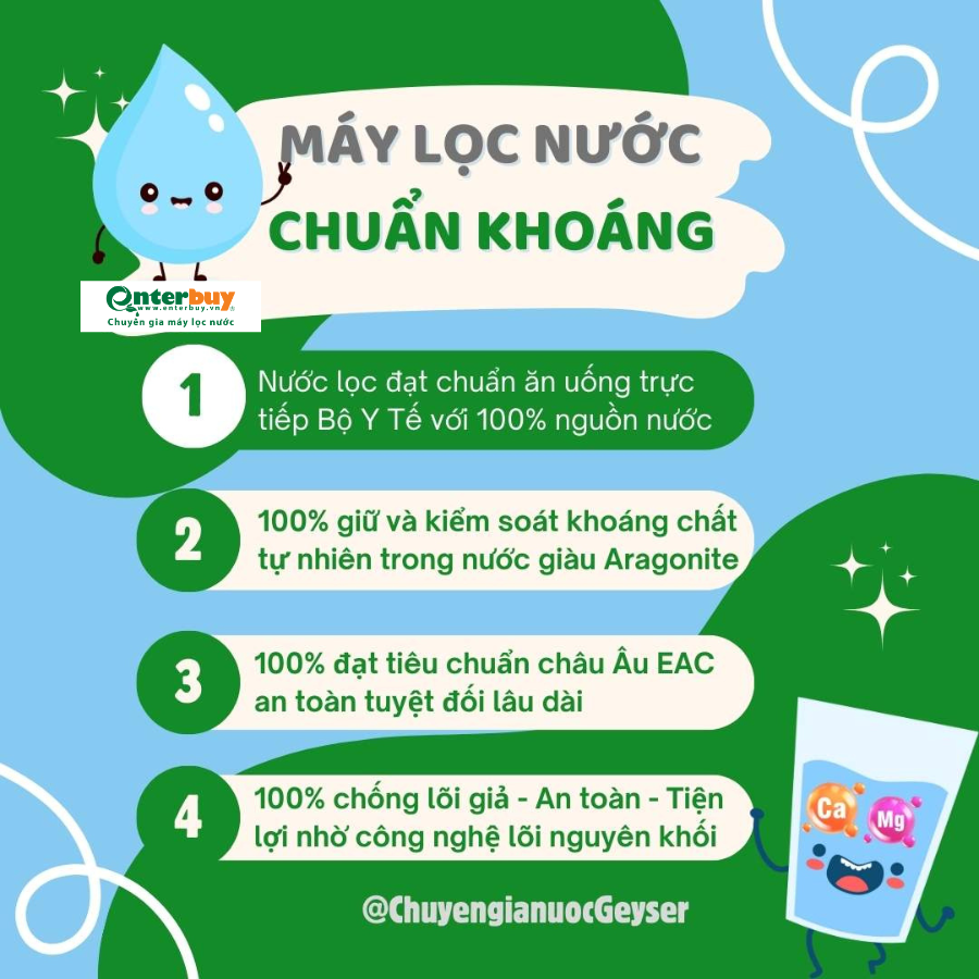 Máy lọc nước chuẩn khoáng