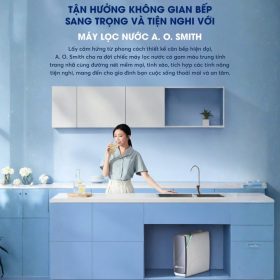 Máy lọc nước A.O.Smith X1000 để gầm cao cấp tuổi thọ lõi lọc cao nhất hiện nay