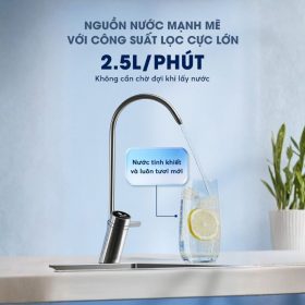Máy lọc nước A.O.Smith X1000 để gầm cao cấp tuổi thọ lõi lọc cao nhất hiện nay