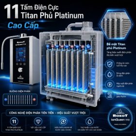 Máy lọc nước điện giải ion kiềm Robot ionQueen 1113 mới chính hãng