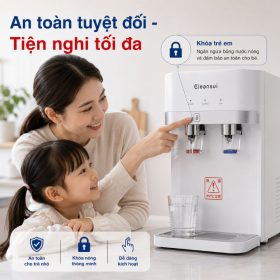 Thiết bị lọc nước tích hợp nóng lạnh Mitsubishi Cleansui CWMF-500E