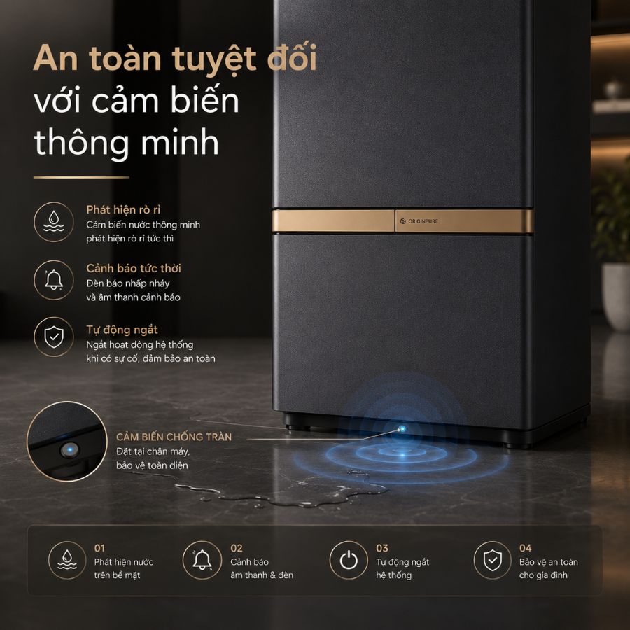 An toàn tuyệt đối với cảm biến thông minh