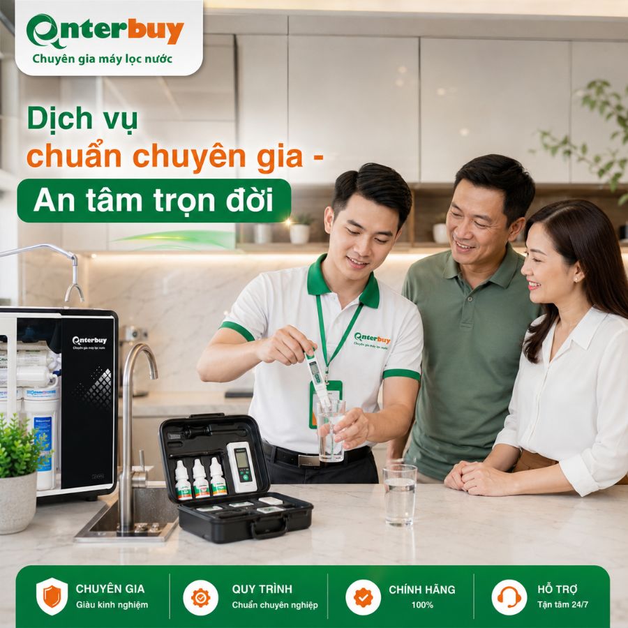 Dịch vụ chuẩn chuyên gia - An tâm trọn đời