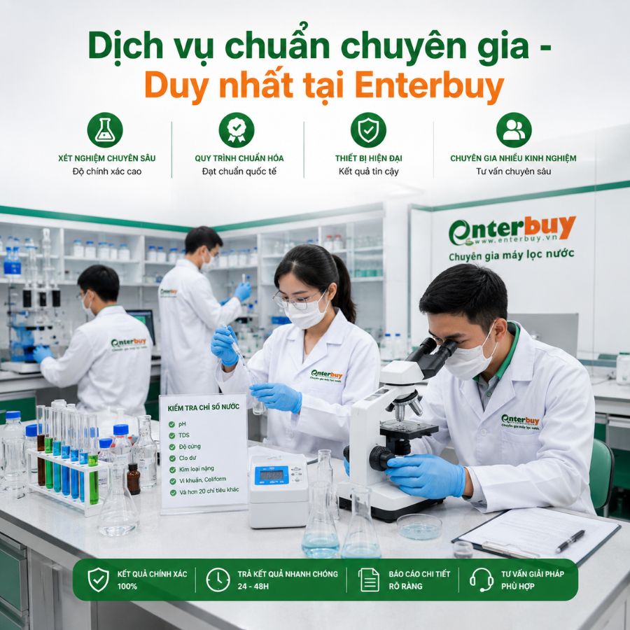 Dịch vụ chuẩn chuyên gia - Duy nhất tại Enterbuy