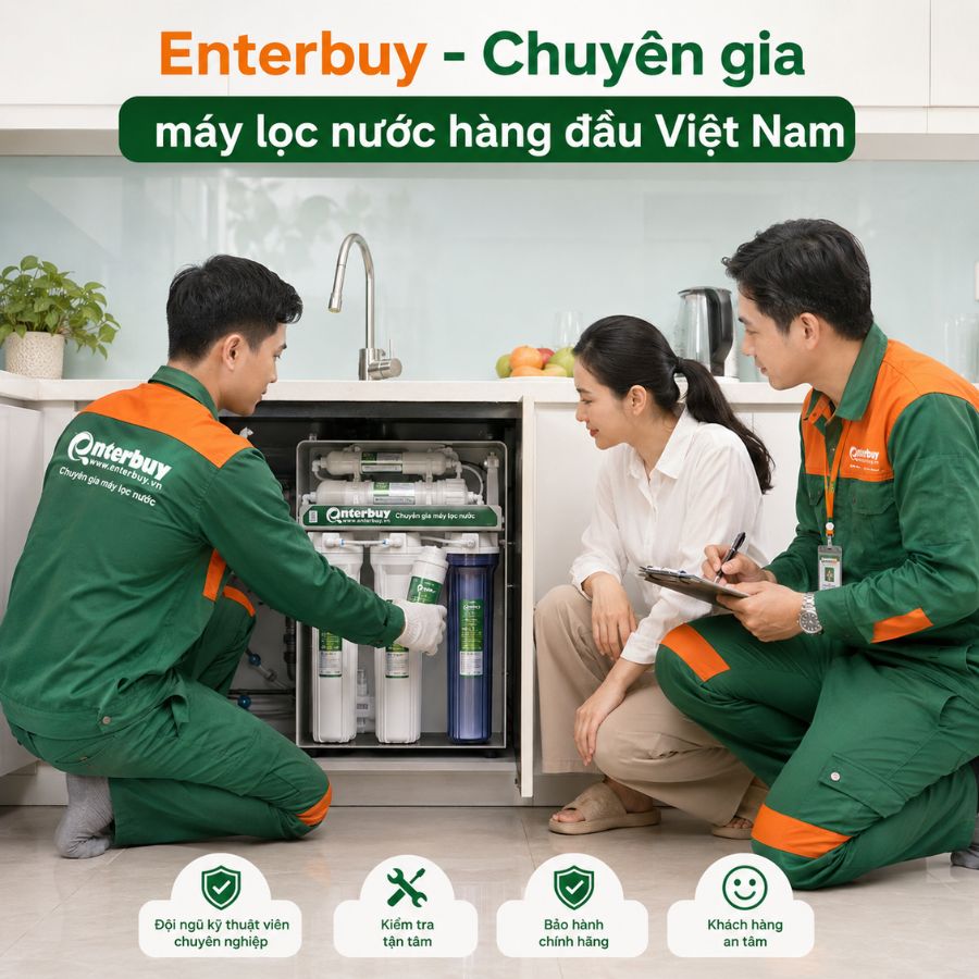 Enterbuy - Chuyên gia máy lọc nước hàng đầu Việt Nam