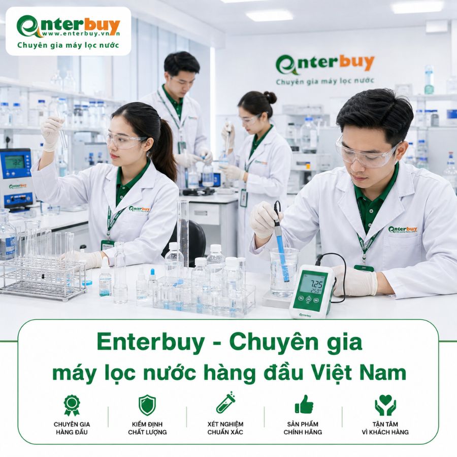 Enterbuy - Chuyên gia máy lọc nước hàng đầu Việt Nam