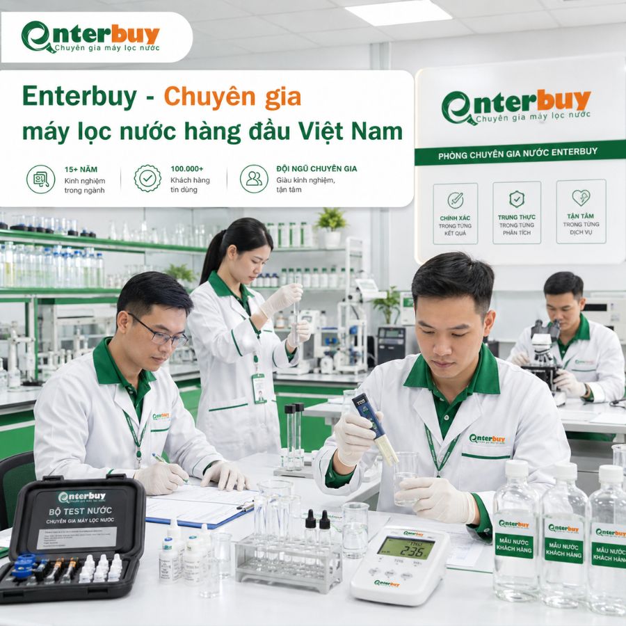 Enterbuy - Chuyên gia máy lọc nước hàng đầu Việt Nam