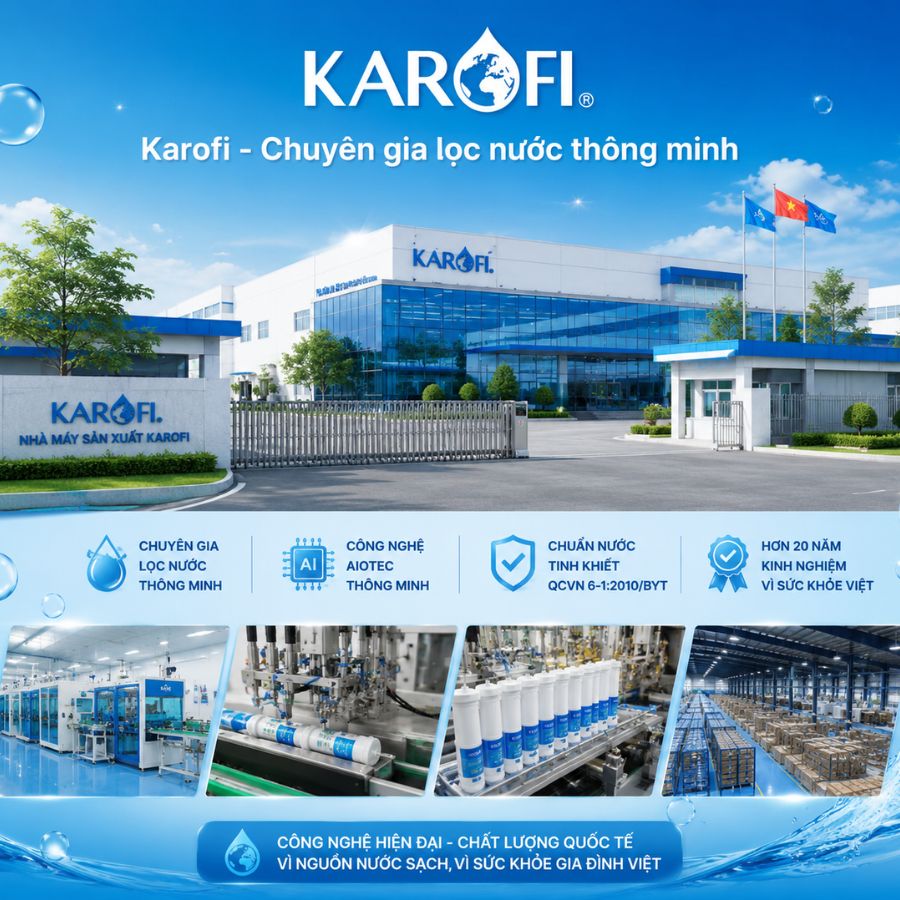 Karofi Livotec 218 - Chuyên gia lọc nước thông minh