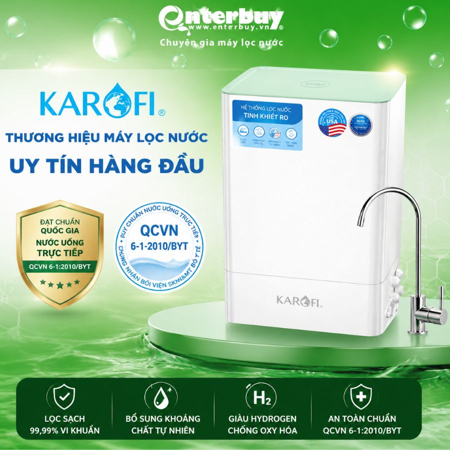 Karofi - Thương hiệu máy lọc nước uy tín hàng đầu