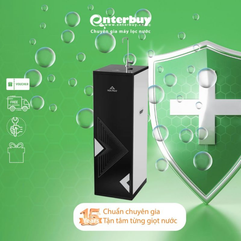 Máy lọc nước Hòa Phát HPR526 - 11 Lõi lọc