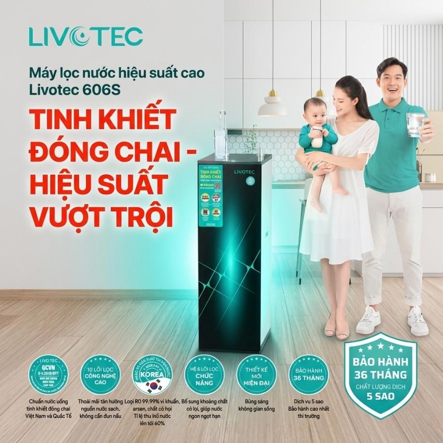 Máy lọc nước Karofi Livotec 606S