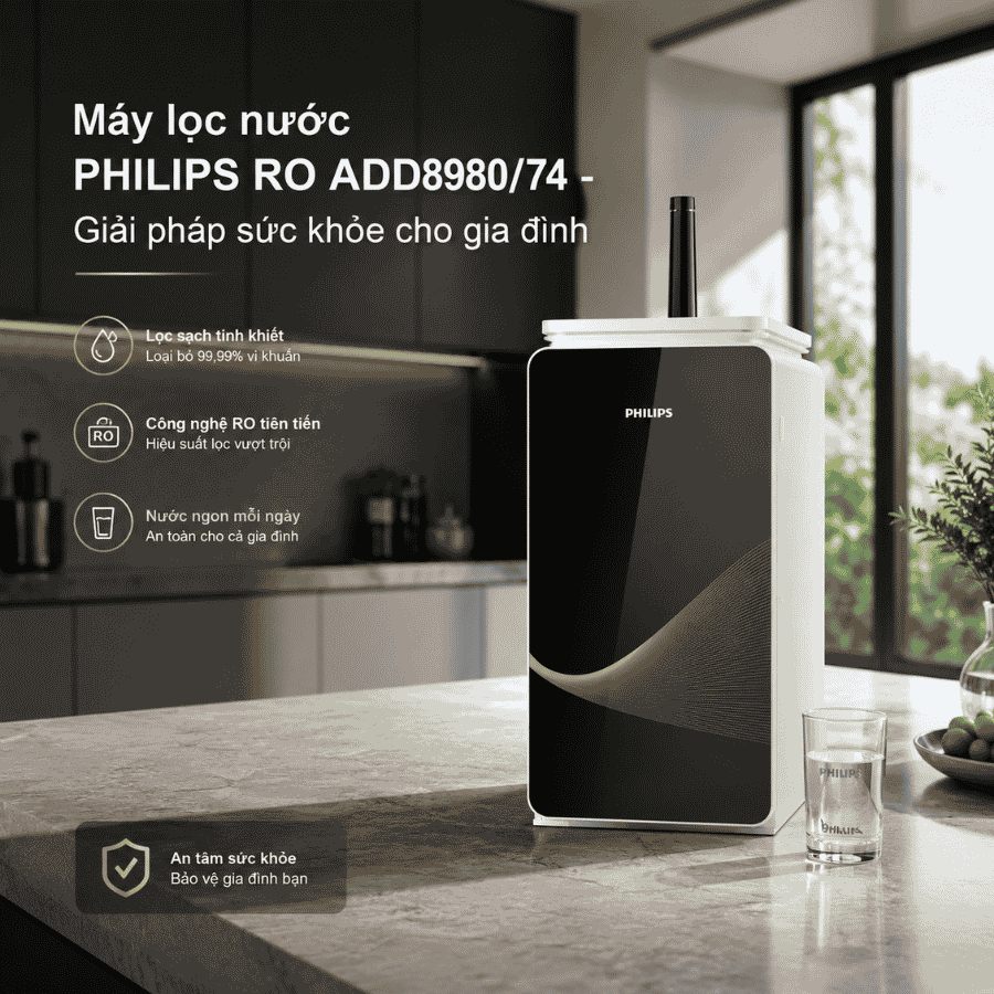 Máy lọc nước PHILIPS RO ADD8980/74
