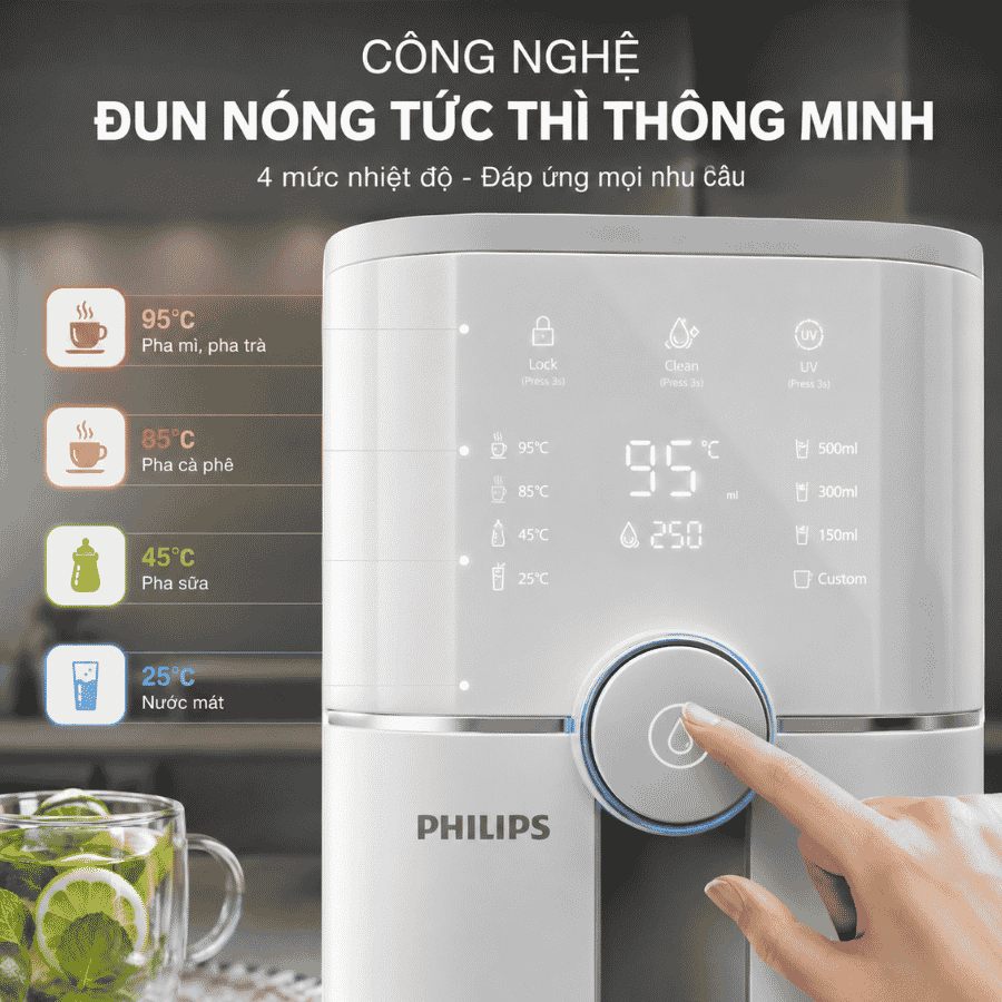 Bảng điều khiển cảm ứng của Philips RO ADD6910/74