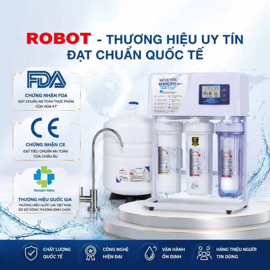 Robot - Thương hiệu uy tín đạt chuẩn quốc tế