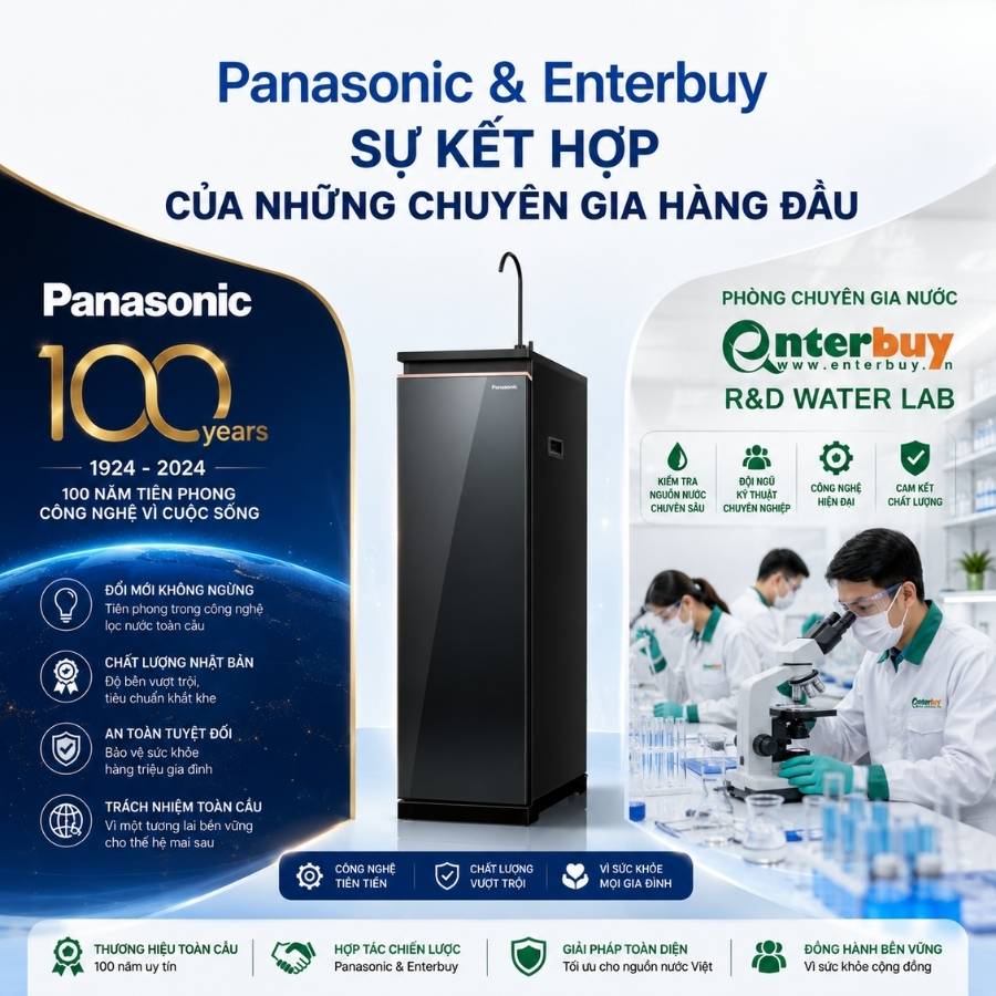 Panasonic & Enterbuy - Sự kết hợp của những chuyên gia hàng đầu
