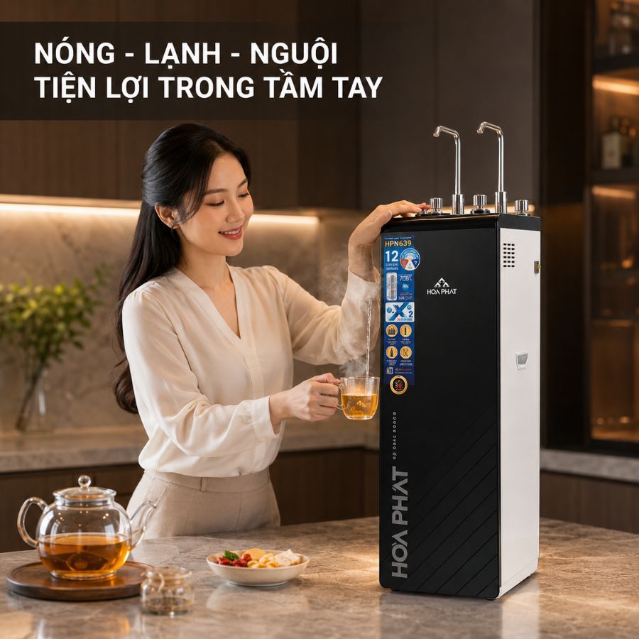 NÓNG - LẠNH - NGUỘI TIỆN LỢI TRONG TẦM TAY