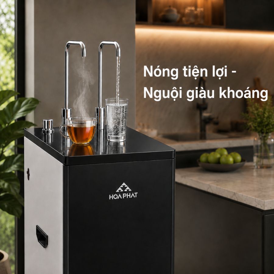 Nóng tiện lợi - Nguội giàu khoáng