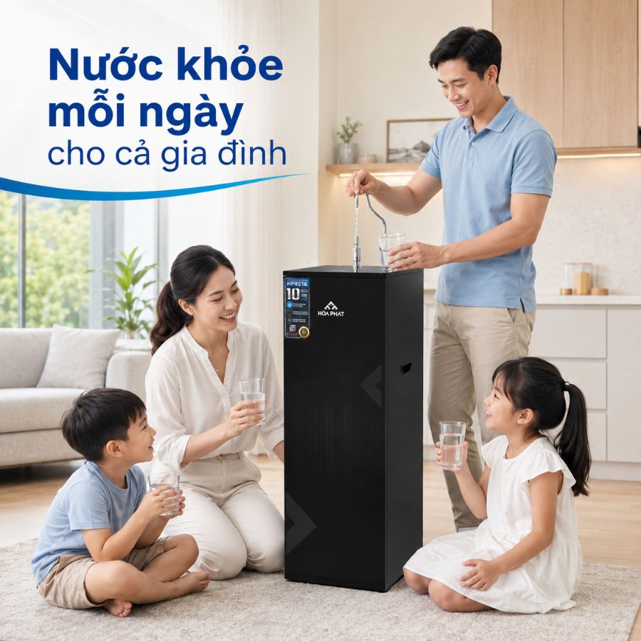 Nước khỏe mỗi ngày cho cả gia đình