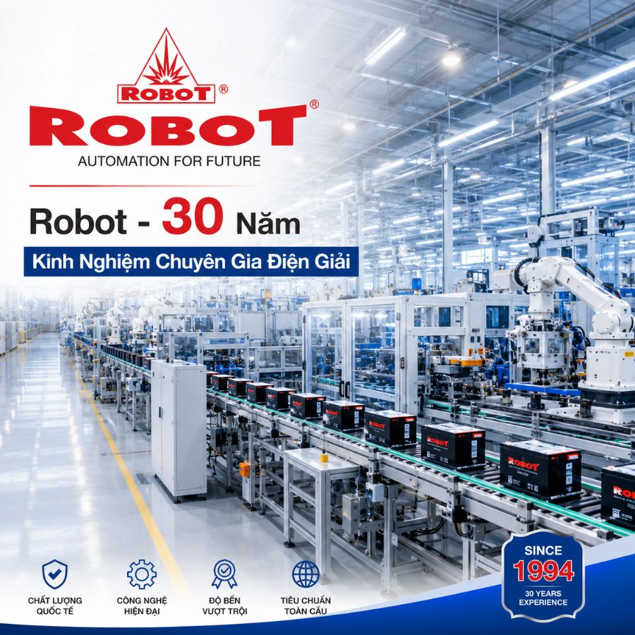 Robot - 30 Năm Kinh Nghiệm Chuyên Gia Điện Giải