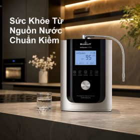 Máy lọc nước điện giải ion kiềm Robot ionQueen 1113 mới chính hãng