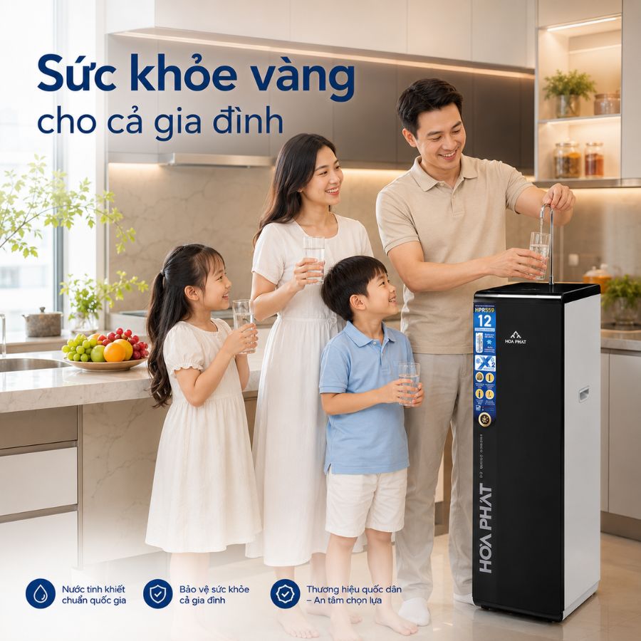 Sức khỏe vàng cho cả gia đình