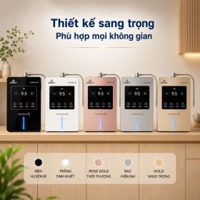 Máy lọc nước điện giải ion kiềm Robot ionSmart 1112 chính hãng dịch vụ tốt