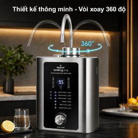 Máy lọc nước iON kiềm Robot ionKing 1113 tạo 13 loại nước tốt