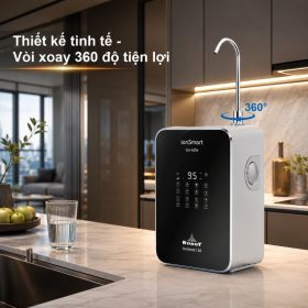 Máy lọc nước điện giải ion kiềm Robot ionQueen 1113 mới chính hãng